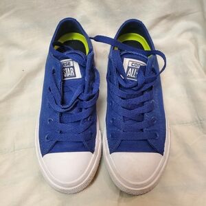 New Converse Kids Royal Blue Sneakers Size 12